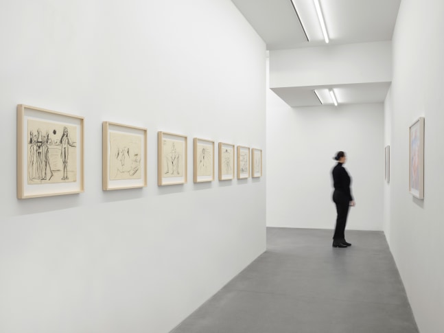 Installation view, Sofia Mitsola, Villa Venus: An Organized Dream, Galerie Eva Presenhuber, Waldmannstrasse, Zurich, 2023