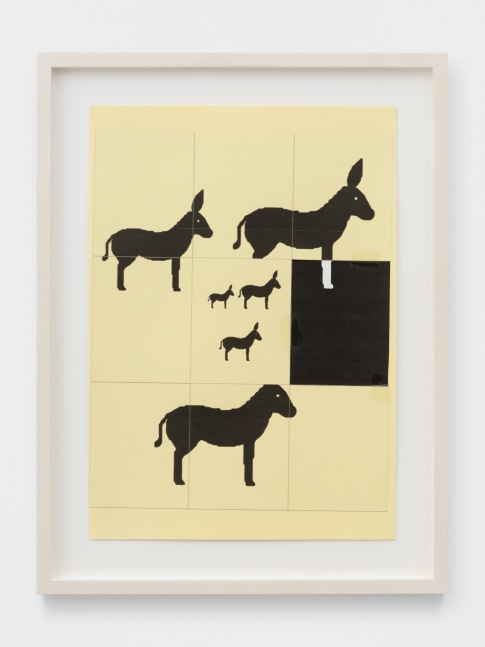 Collage by Valentin Carron