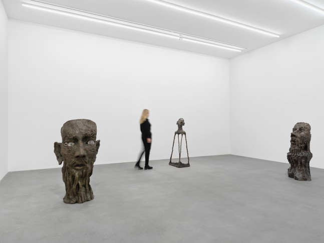 Installation view of Jean-Marie Appriou sculpture exhibition