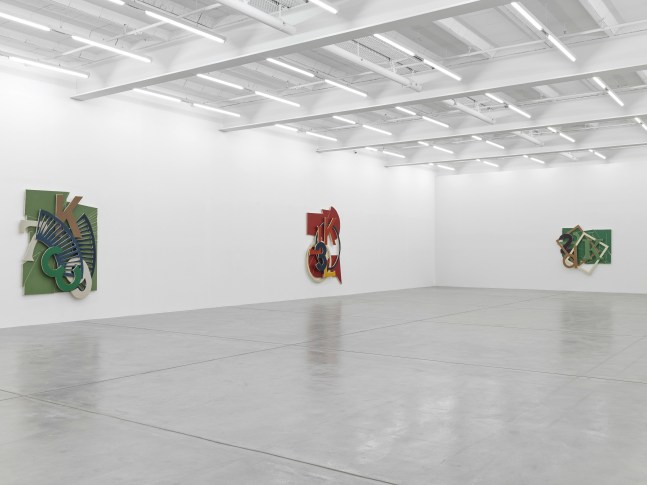 Installation view, Wyatt Kahn, Signs, Galerie Eva Presenhuber, Maag Areal, Zurich, 2024