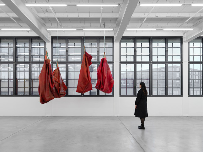 Installation view, Liesl Raff, A Corridor, a Room, and Four Dens, Galerie Eva Presenhuber, Maag Areal, Zurich, 2025