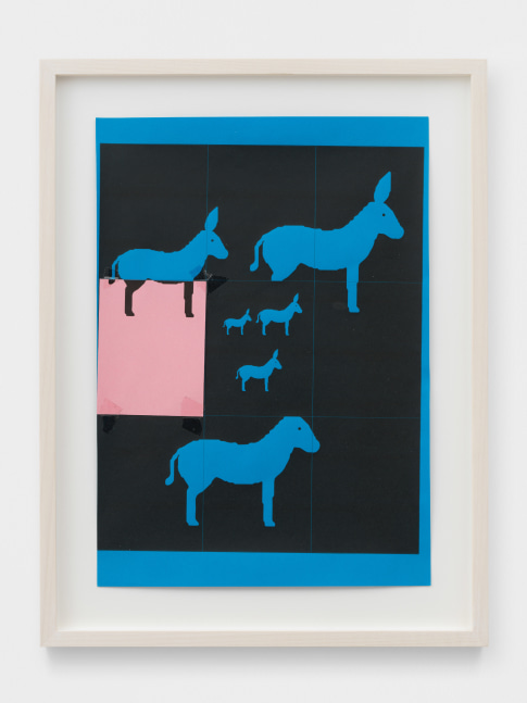 Collage by Valentin Carron