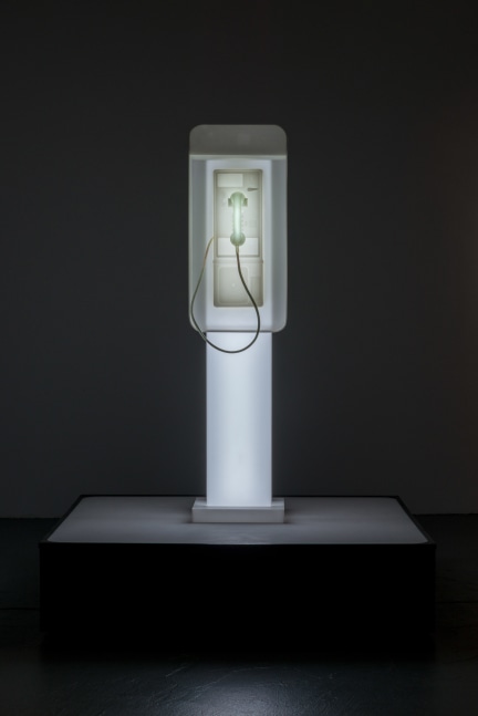 Installation view of Works by Doug Aitken