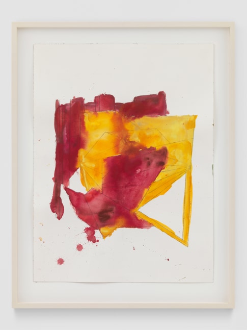 WYATT KAHN
Untitled
2018
Watercolor and wax pencil on paper
Sheet 61 x 45.5 cm / 24 x 18 in
Frame 73 x 57 x 5 cm / 28 3/4 x 22 1/2 x 2 in
KAHNW44680