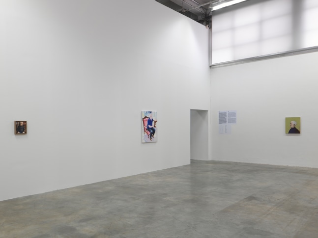 Installation view of works by John Giorno