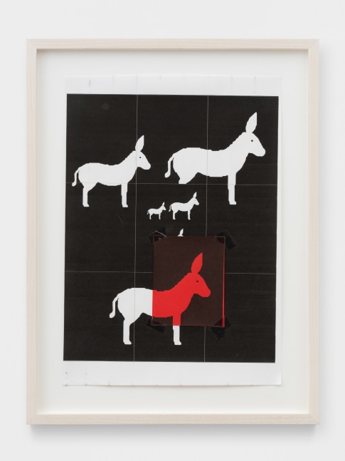 Collage by Valentin Carron