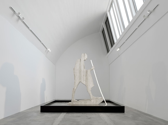 Installation view of Works by Doug Aitken