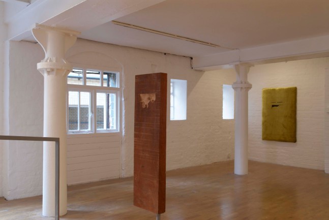 Installation view of works by Trisha Donnelly