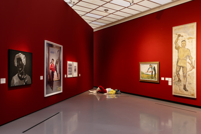 Installation view, Ugo Rondinone, Apropos Hodler &amp;ndash; Current Perspectives on an Icon, Kunsthaus Z&amp;uuml;rich, Zurich, 2024