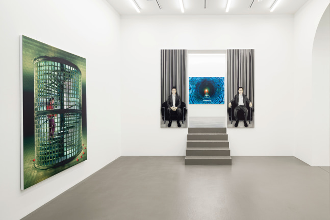Installation view, Louisa Gagliardi, Whereabouts, Galerie Eva Presenhuber, Vienna, 2024
