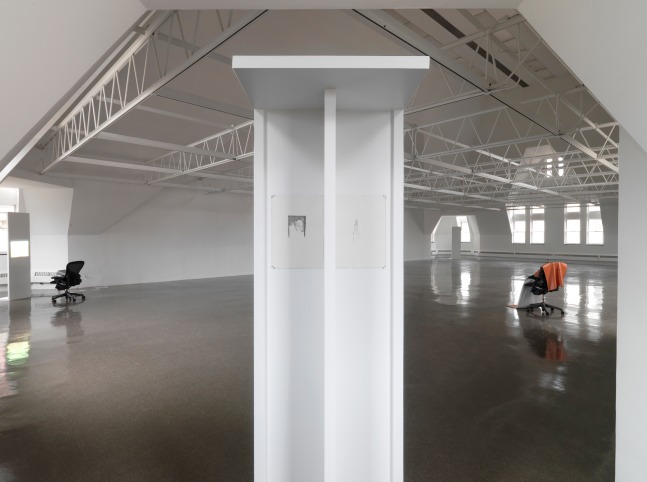 Installation view of works by Trisha Donnelly