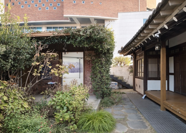 Installation view, Angela Bulloch, Drawing Machine, 15th Gwangju Biennale, Gwangju, 2024