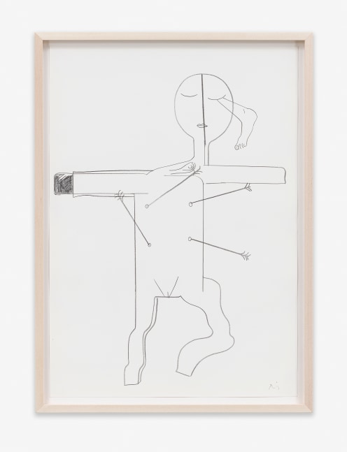 Untitled

2025

Pencil on paper

Sheet 42 x 33 cm / 16 1/2 x 13 in

Frame 45.5 x 33 x 3.5 cm / 17 7/8 x 13 x 1 3/8 in

&amp;copy; Tobias Pils