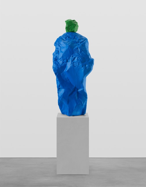 green blue nun

2021

Painted bronze

Sculpture 120 x 45 x 50 cm / 47 1/4 x 17 3/4 x 19 5/8 in

Pedestal 68 x 39 x 39 cm / 26 3/4 x 15 3/8 x 15 3/8 in

&amp;copy; Ugo Rondinone