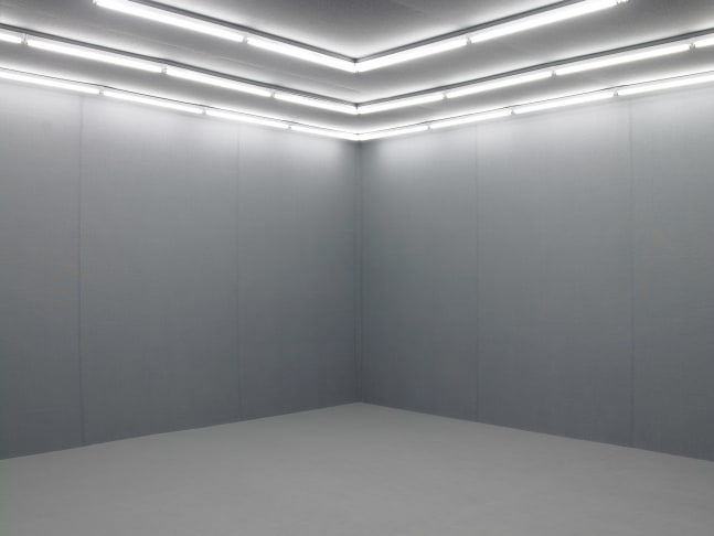 Installation view of installation by Ugo Rondinone