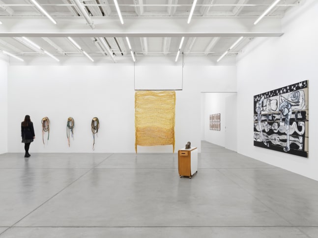 Installation view, MELENCOLIA, Galerie Eva Presenhuber, Maag Areal, Zurich, 2023
