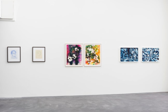 Installation view, Works on Paper, Galerie Eva Presenhuber, L&amp;ouml;wenbr&amp;auml;u Areal, Zurich, 2015