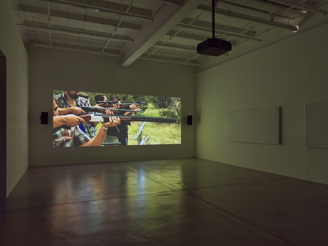 Installation view, Raven Chacon, Galerie Eva Presenhuber, Maag Areal, Zurich, 2024