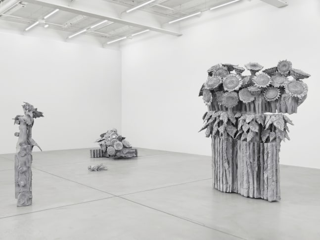 Installation view of Jean-Marie Appriou sculpture exhibition