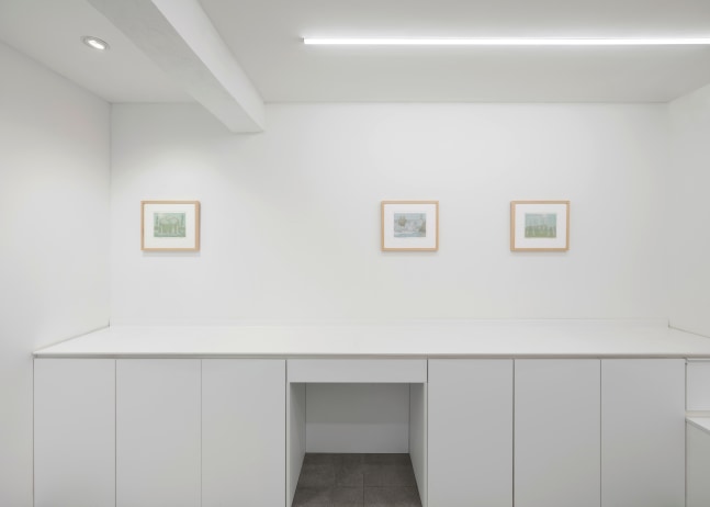 Installation view, John Dilg, Perpetual World, Galerie Eva Presenhuber x P21, Seoul