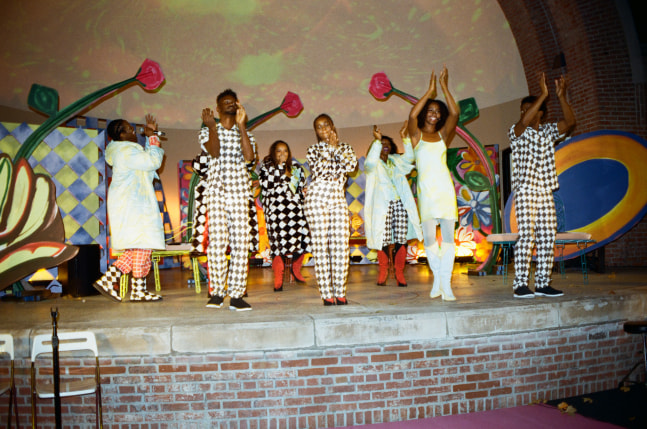 installation view of performance