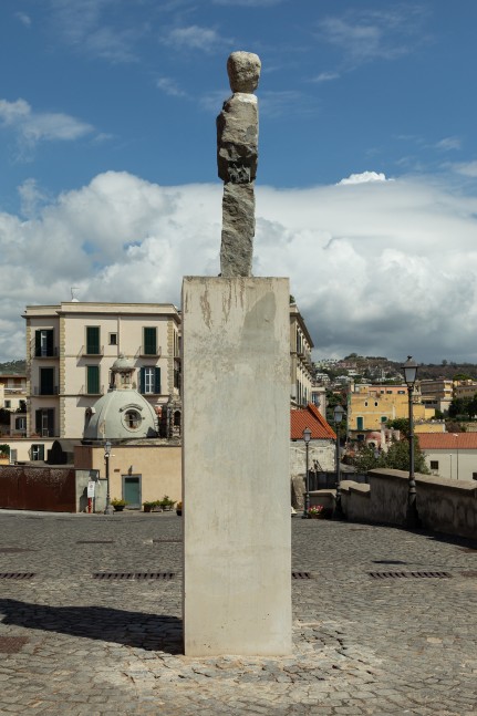 Installation view, Ugo Rondinone, the first, Panorama Pozzuoli, Napoli, 2025