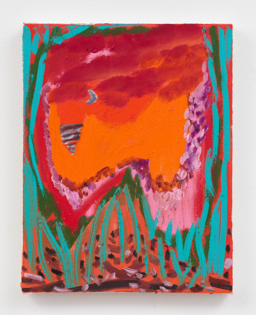 Painting by Shara Hughes