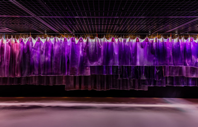 Installaton views, Liesl Raff, Club Liaison, 15th Gwangju Biennale, Gwangju, 2024