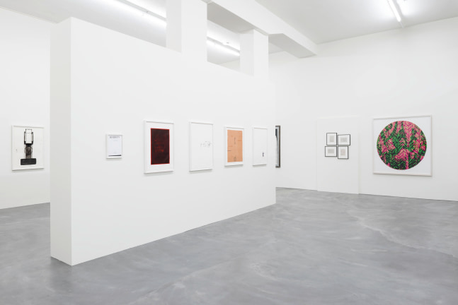 Installation view, Works on Paper, Galerie Eva Presenhuber, L&amp;ouml;wenbr&amp;auml;u Areal, Zurich, 2015