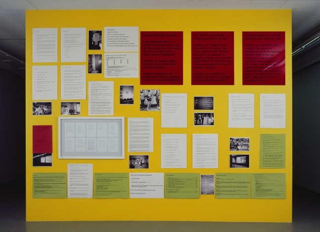 Installation by Angela Bulloch