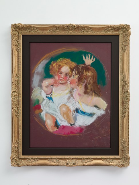 work image of painting by Karen Kilimnik