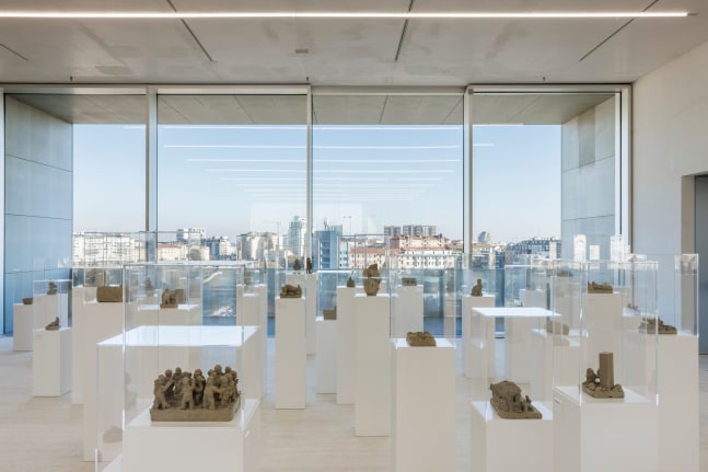 Installation view, Peter Fischli David Weiss, Suddenly This Overview, Fondazione Prada, Milan, 2023