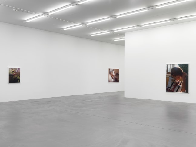 Installation view of Torbjørn Rødland photography exhibition