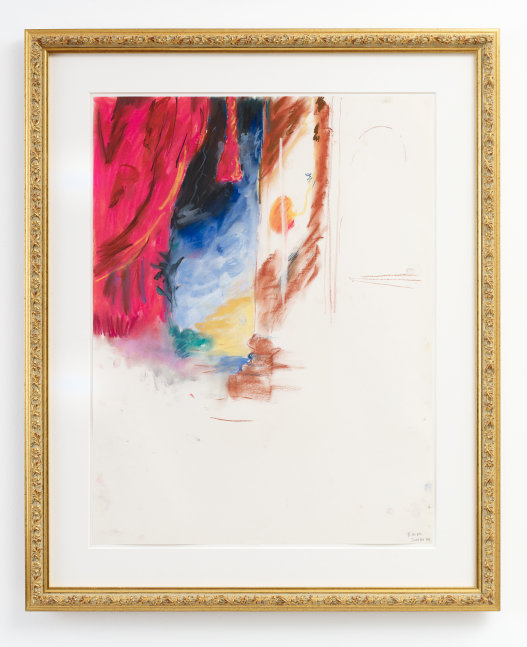 work image of painting by Karen Kilimnik