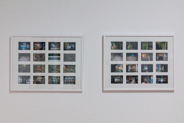 Installation view, Tschabalala Self, Fresh Window: The Art of Display &amp;amp; Display of Art, Museum Tinguely, Basel, 2024