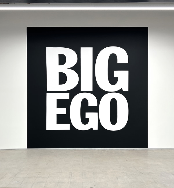 BIG EGO

2016-2024

Site specific wall painting

Ed. 1/3 + 1 AP

&amp;copy; Giorno Poetry Systems