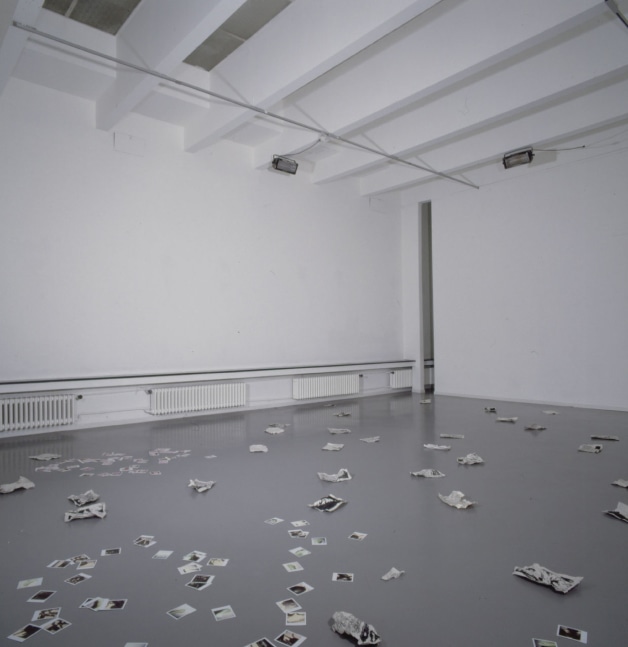 Installation view of installation by Ugo Rondinone