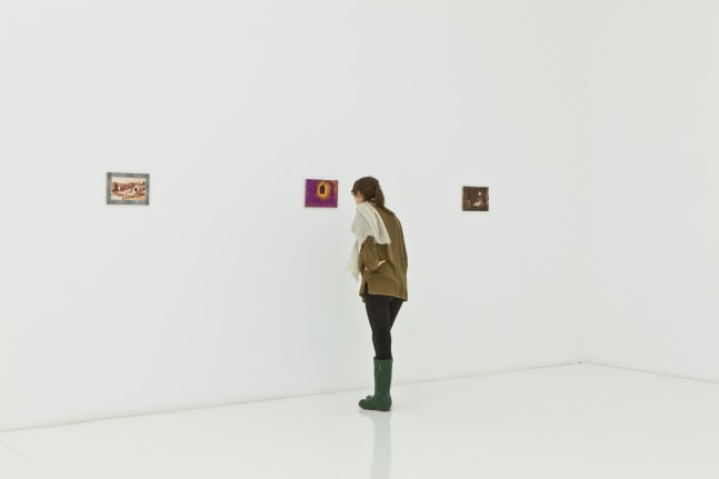 Installation view of works by Jean-Frédéric Schnyder