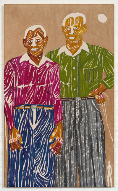 Half Siblings

2025

Acrylic and coffee on cotton canvas

152.5 x 91.5 cm / 60 x 36 in

&amp;copy; Chase Hall