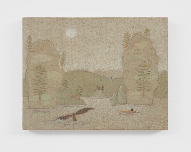 painting of a landscape by John Dilg