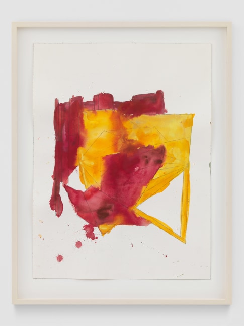 WYATT KAHN
Untitled
2018
Watercolor and wax pencil on paper
Sheet 61 x 45.5 cm / 24 x 18 inches
Frame 73 x 57 x 5 cm / 28 3/4 x 22 1/2 x 2 inches