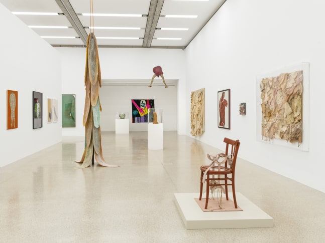 Installation view, Liesl Raff, Enjoy &amp;ndash; die mumok Sammlung im Wandel, mumok, Vienna, 2024