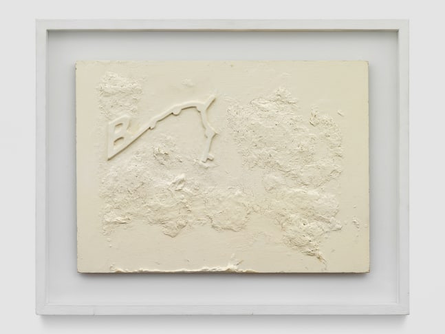Namensbild (Brodar)

1976

Lacquer, plaster, polyester, cardboard, hardboard

Object 50 x 69.5 cm / 19 5/8 x 27 3/8 in

Frame 70 x 88 x 5 cm / 27 1/2 x 34 5/8 x 2 in

&amp;copy; Archiv Franz West &amp;copy; Estate Franz West