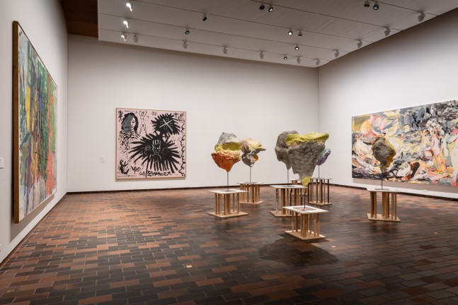 Installation view, Franz West,&amp;nbsp;Parrhesia - Works from the Collection,&amp;nbsp;Louisiana Museum of Modern Art, Humlebaek, 2024