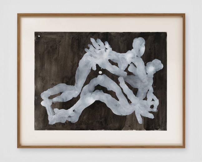 embrace II (white on black)

2023

Gouache on Fabriano-paper

Sheet 45.5 x 61 cm / 17 7/8 x 24 in

Frame 60.5 x 76 x 3.5 cm / 23 7/8 x 29 7/8 x 1 3/8 in

&amp;copy; Andrew Lord