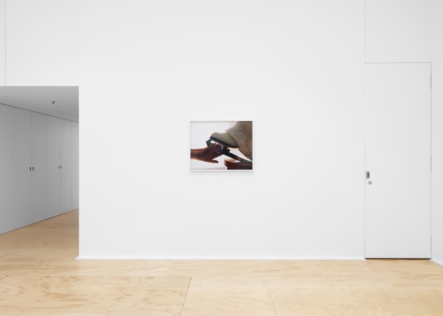 Installation view of Torbjørn Rødland photography and film exhibition