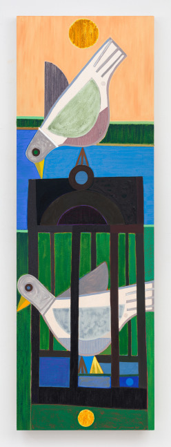 painting of birds by Austin Eddy