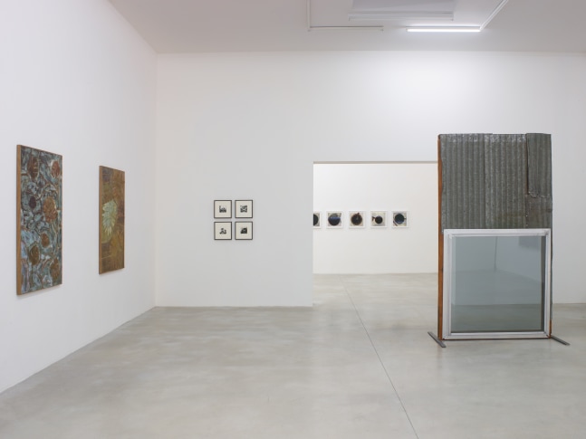 Installation view of works by various artists
