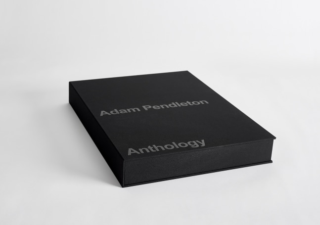 ADAM&amp;nbsp;PENDLETON&amp;nbsp;
Anthology #15
2018
Artist book
Book 47 x 35.5 x 5 cm / 18 1/2 x 14 x 2 inches