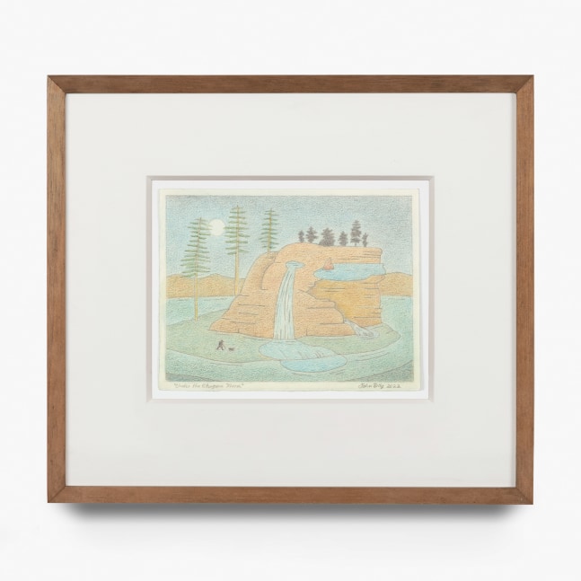 painting of a landscape by John Dilg